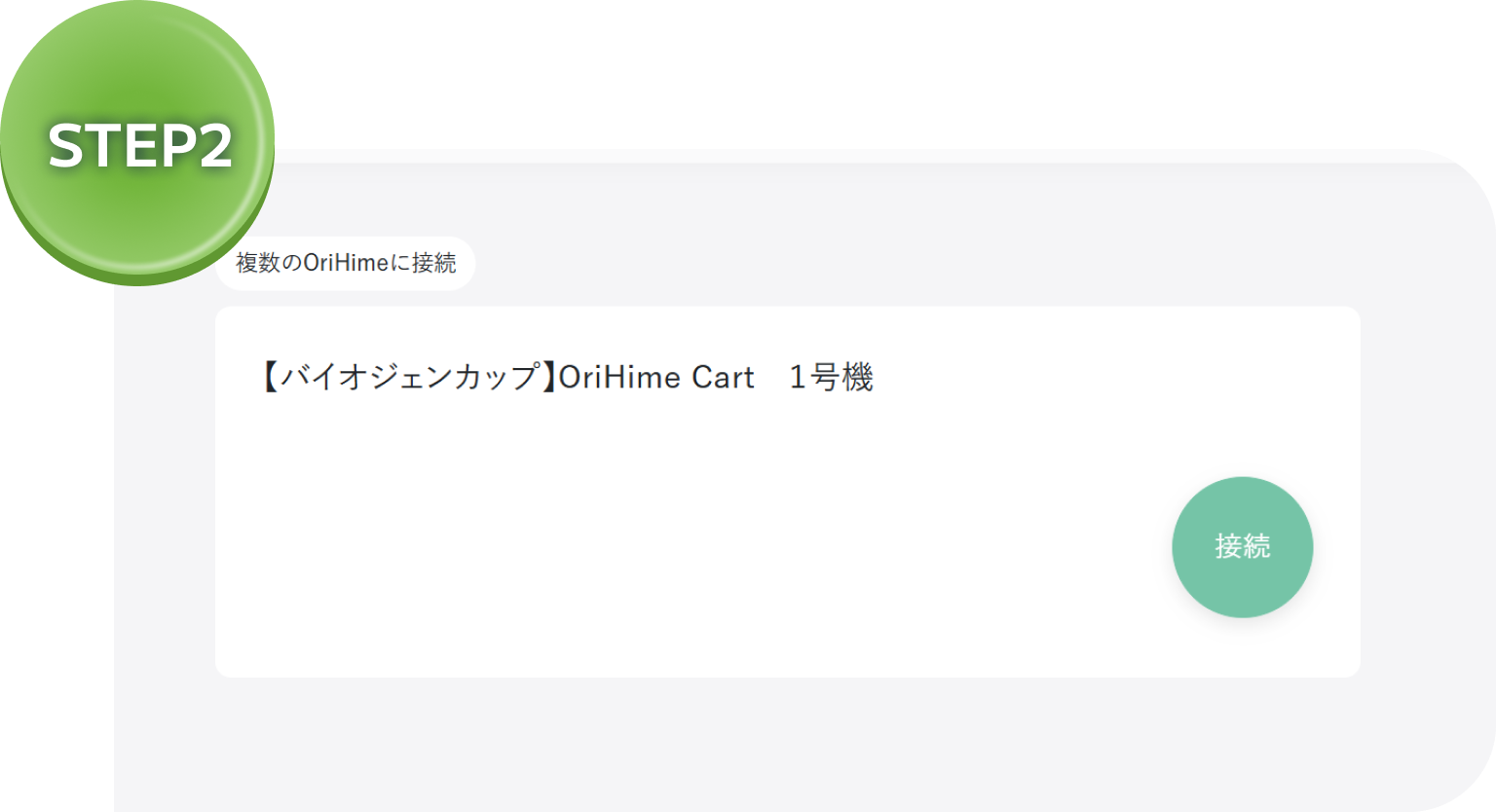 STEP2 ログイン後の画面
